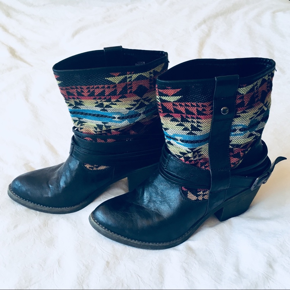 “Santa Fe” Aztec Boots